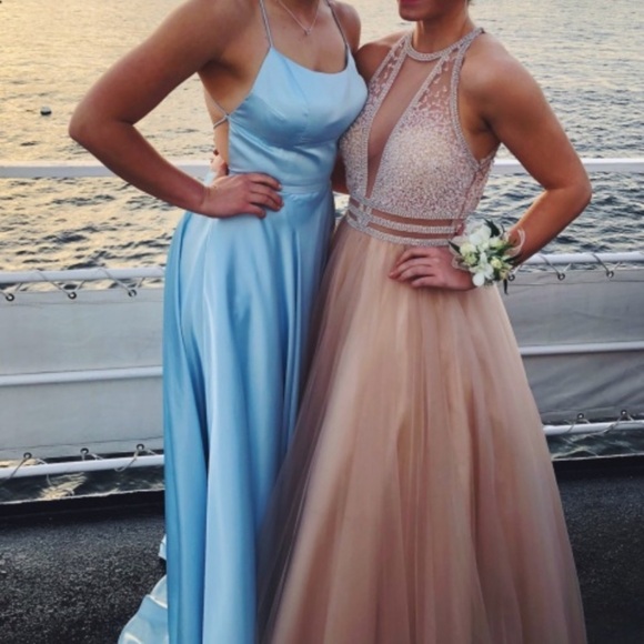 colors dress Dresses & Skirts - Prom dress only worn once and in great condition!